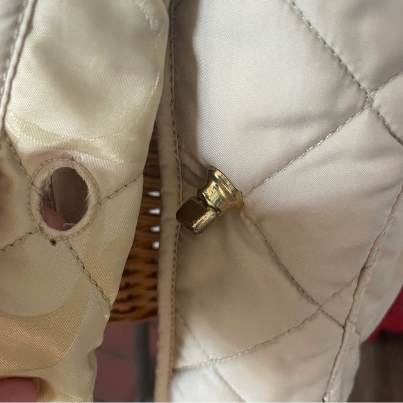 Coach quilted turn lock button coat S - Picture 10 of 11